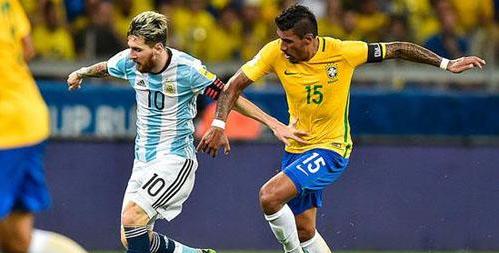 巴西vs阿根廷内马尔vs梅西,阿根廷1-0胜乌拉圭梅西控球