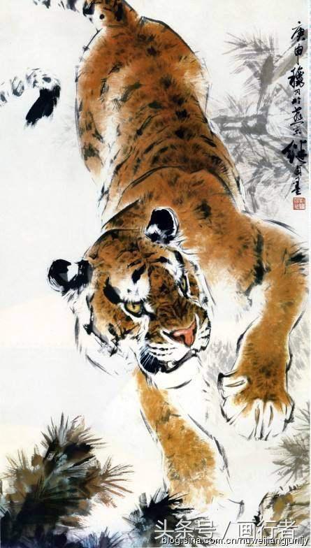 画虎年的老虎,如何画虎年的老虎