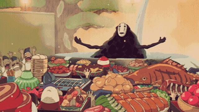 二次元舌尖上的美食,吃遍二次元美食