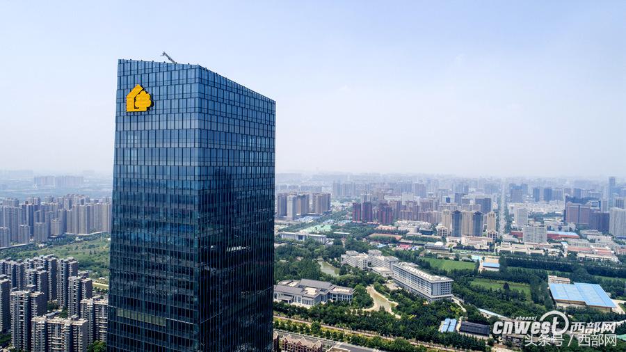 西安360全景航拍地图,西安绿地第一高楼是多少米