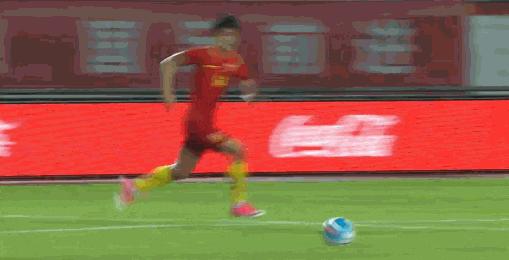 中国u22进球,u20中国队模仿c罗