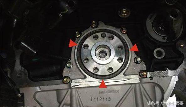 汽车发动机上不能堵塞的孔,当孔堵塞时,会有缩短零部件寿命等问题,产生种种不良后果