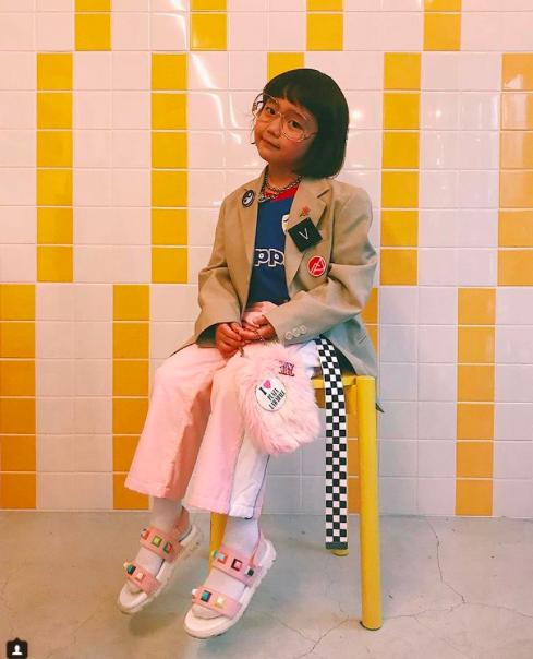 日本原宿6岁潮童,日本时尚原宿