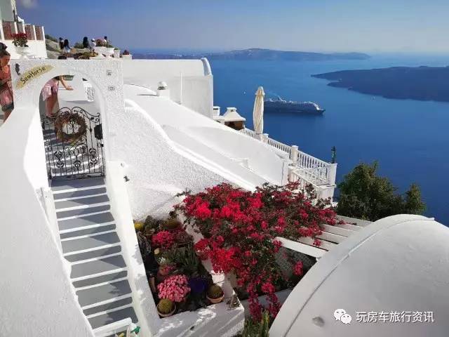 亚欧自驾之旅第60-61天｜在圣托里尼，看日落爱琴海