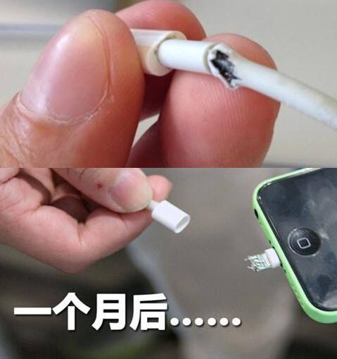 修复苹果充电线用几毫米热缩管,iphone数据线热缩