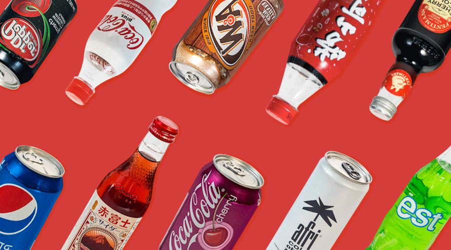 可口可乐汽水经典美味畅爽带劲,全球可乐大全