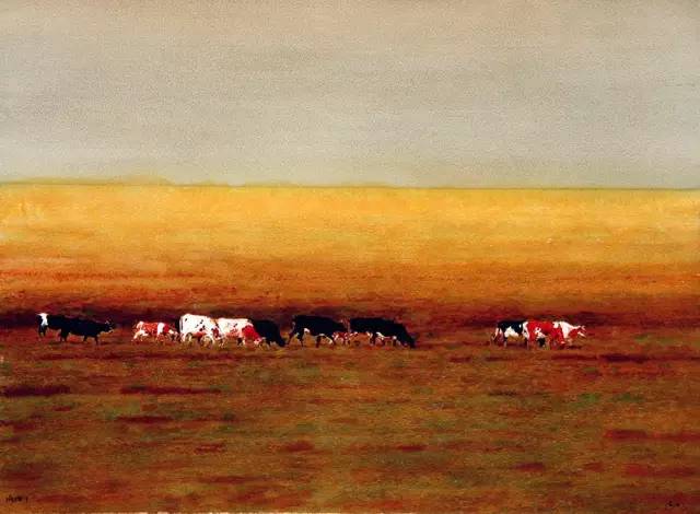 许海刚的水彩画,许海刚水彩画