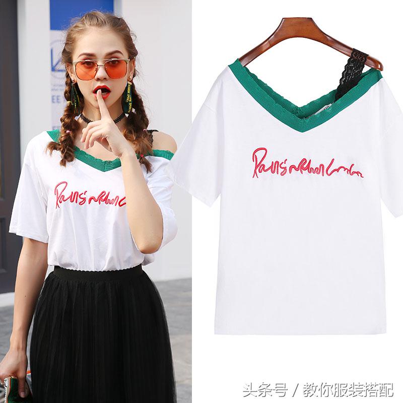 正肩t恤显瘦胖mm不褶皱,t恤推荐胖mm显瘦遮肉