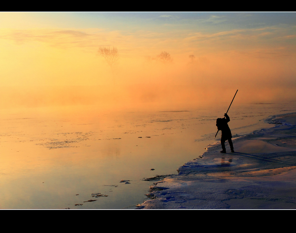 乡村小景光影风景摄影,光影速写风景