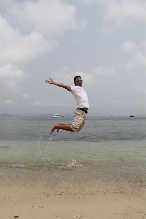 在三亚总有一片海属于一个人,在三亚椰梦长廊海边