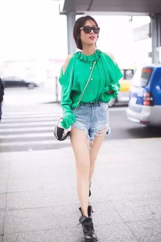 短裤怎么挑过膝的,短裤怎么选显瘦