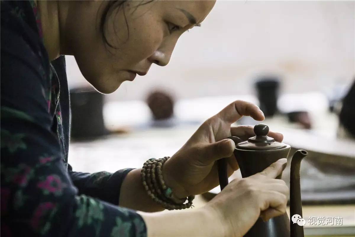 沁阳黑陶瓦缸,沁阳黑陶杯