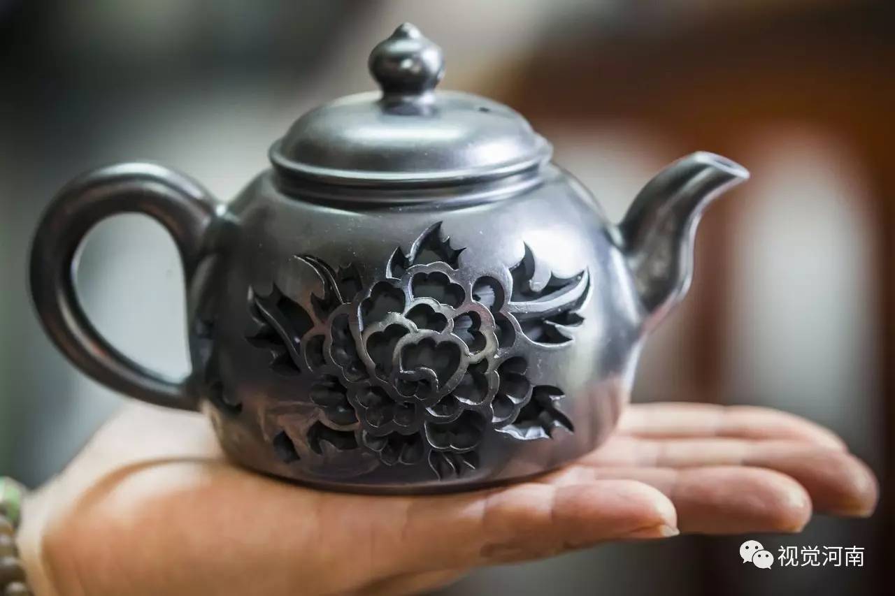 沁阳黑陶瓦缸,沁阳黑陶杯