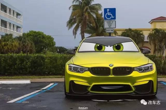 「恶搞」“萌萌哒”的大眼睛改装车,肯定能帮你撩到无数妹纸!