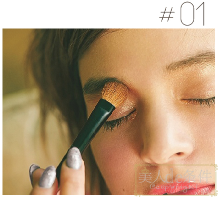 一支口红的妆容,一支口红搞定整个妆容