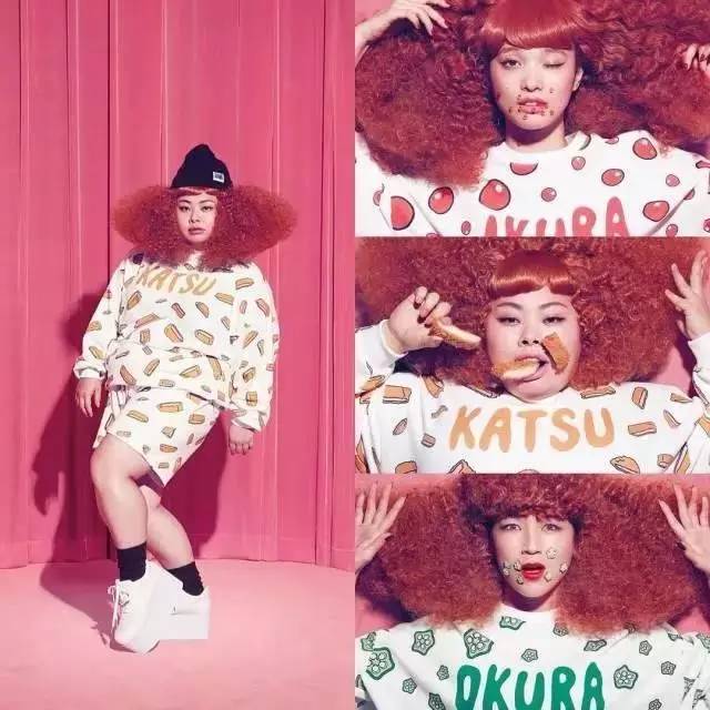 这个大码胖妹不一般论size压倒一片，论审美和才华你也不是对手