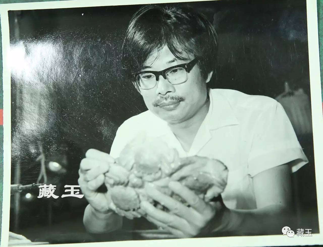 老照片旧时光带你看40年代的北京,七十年代的北京玉器厂