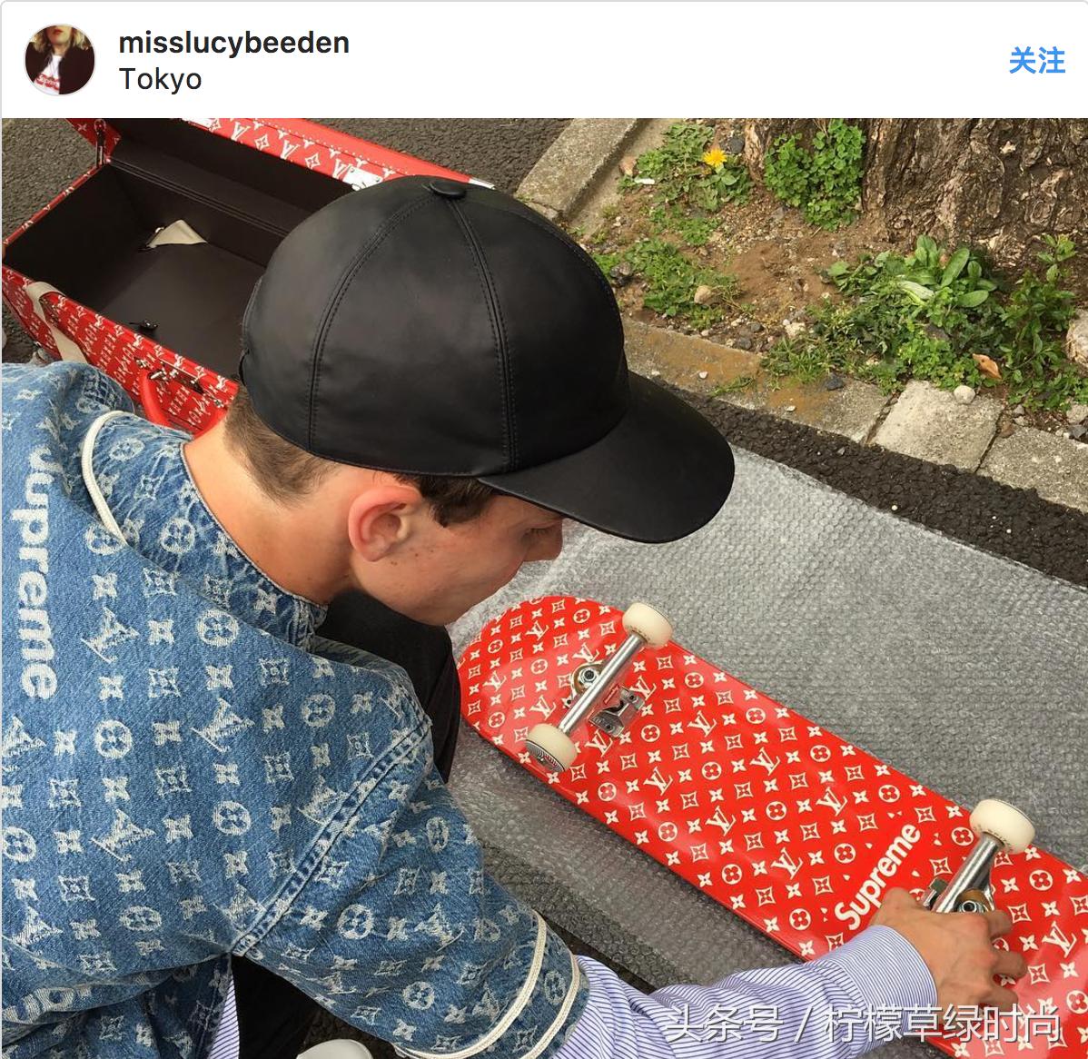 lv鑱斿悕supreme楣挎櫁,lvxsupreme璧扮