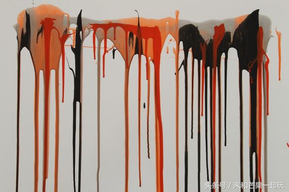 滴流画儿童,儿童绘画创意蜡笔涂色