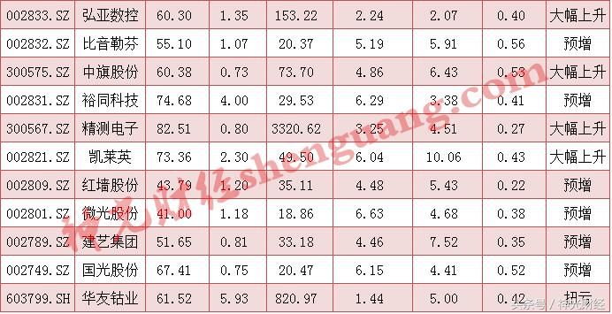 小盘绩优高成长中报,小盘科技股半年报业绩预增