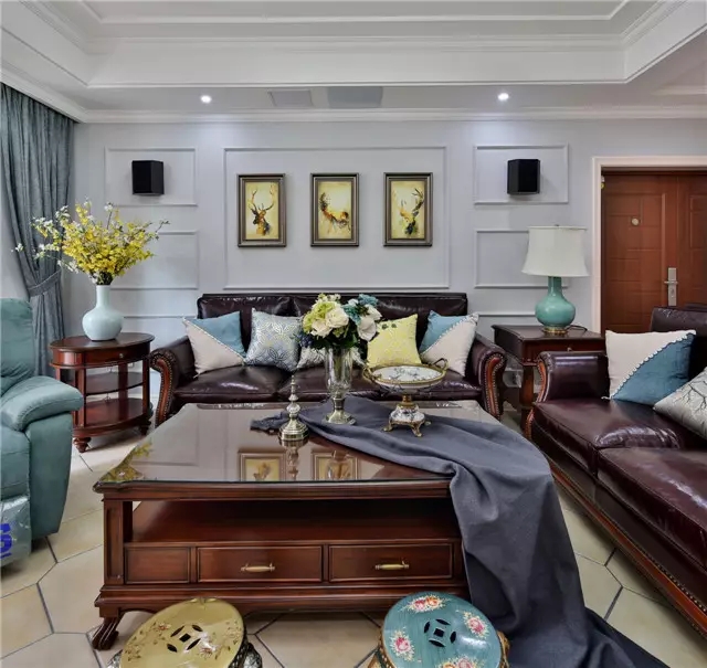 宁波100平的房子装修效果图,138平米轻奢公园装修