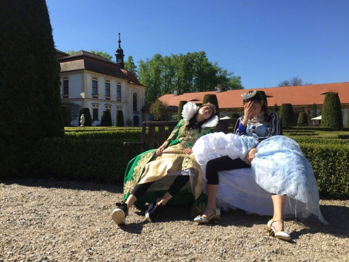 跑男热巴鹿晗摆pose,热巴照片鹿晗跑男