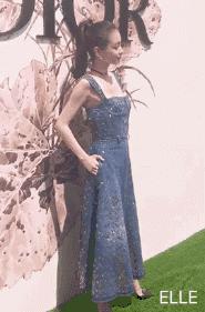 章子怡巴黎时装周白色休闲,章子怡米兰时装周白色裤裙