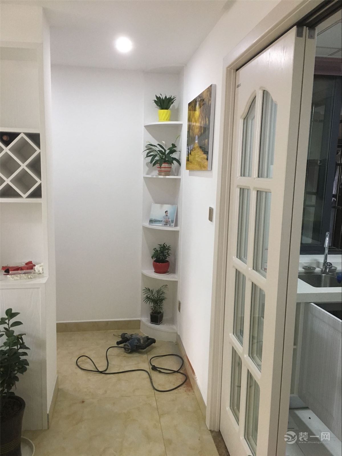 晒无锡富力城实景图,还没有入住,89平三居室新家,现代风10万贵吗?