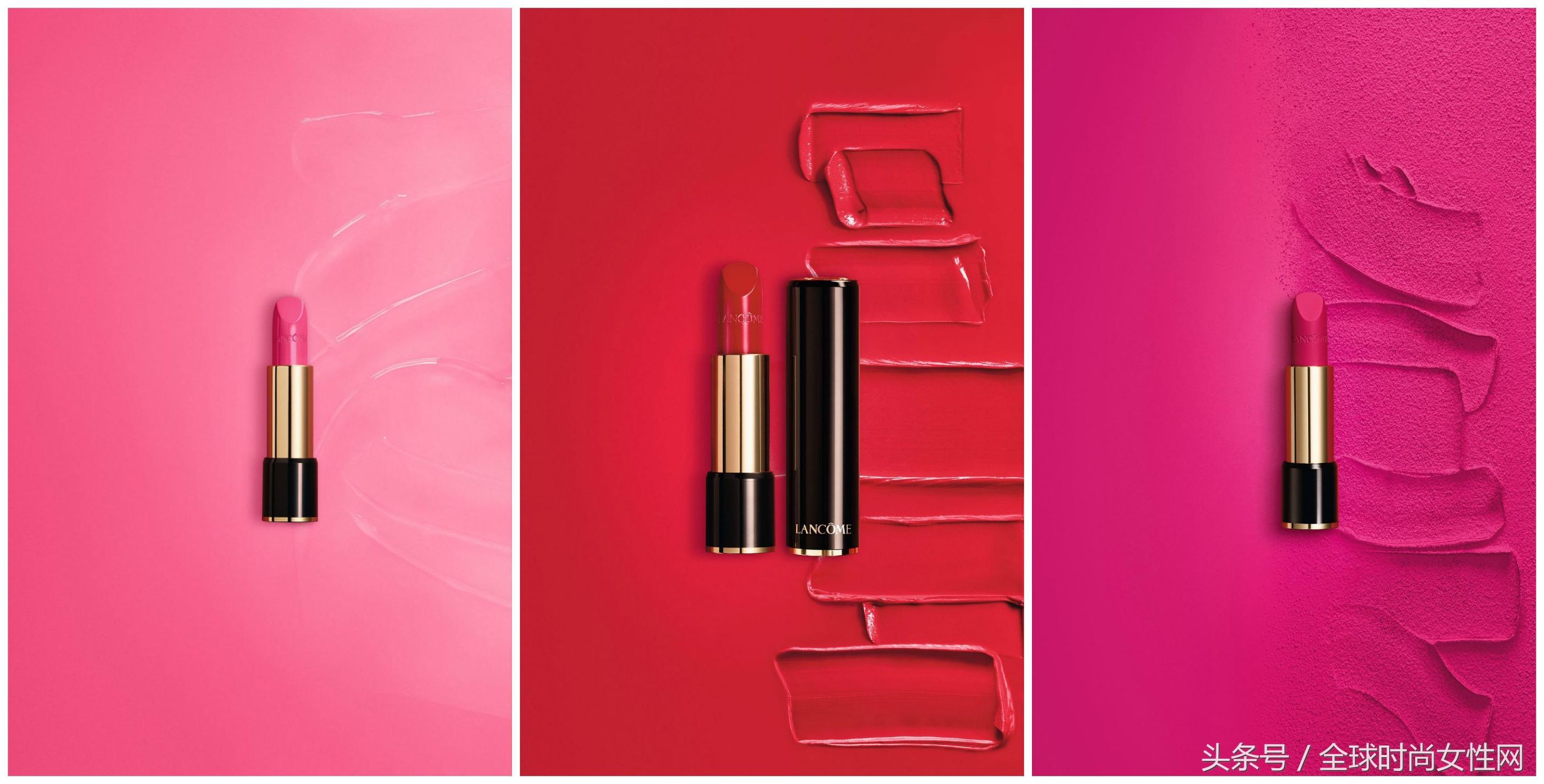 兰蔻大牌同款唇釉小样,兰蔻刘涛色口红198