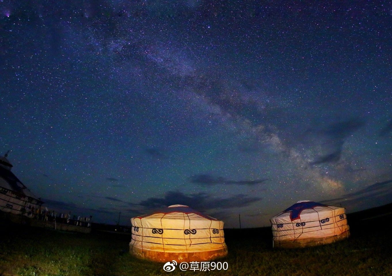 锡林郭勒草原星空,天堂草原锡林郭勒