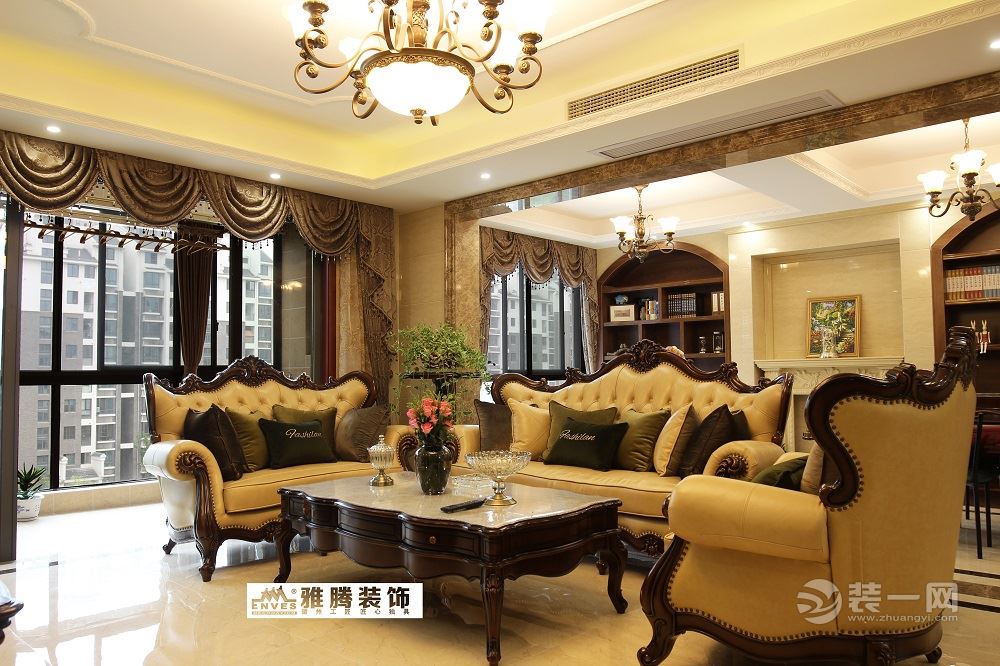 180平大户型！欧式古典风格的家，太豪气！苏州越湖名邸，欧式古典风格