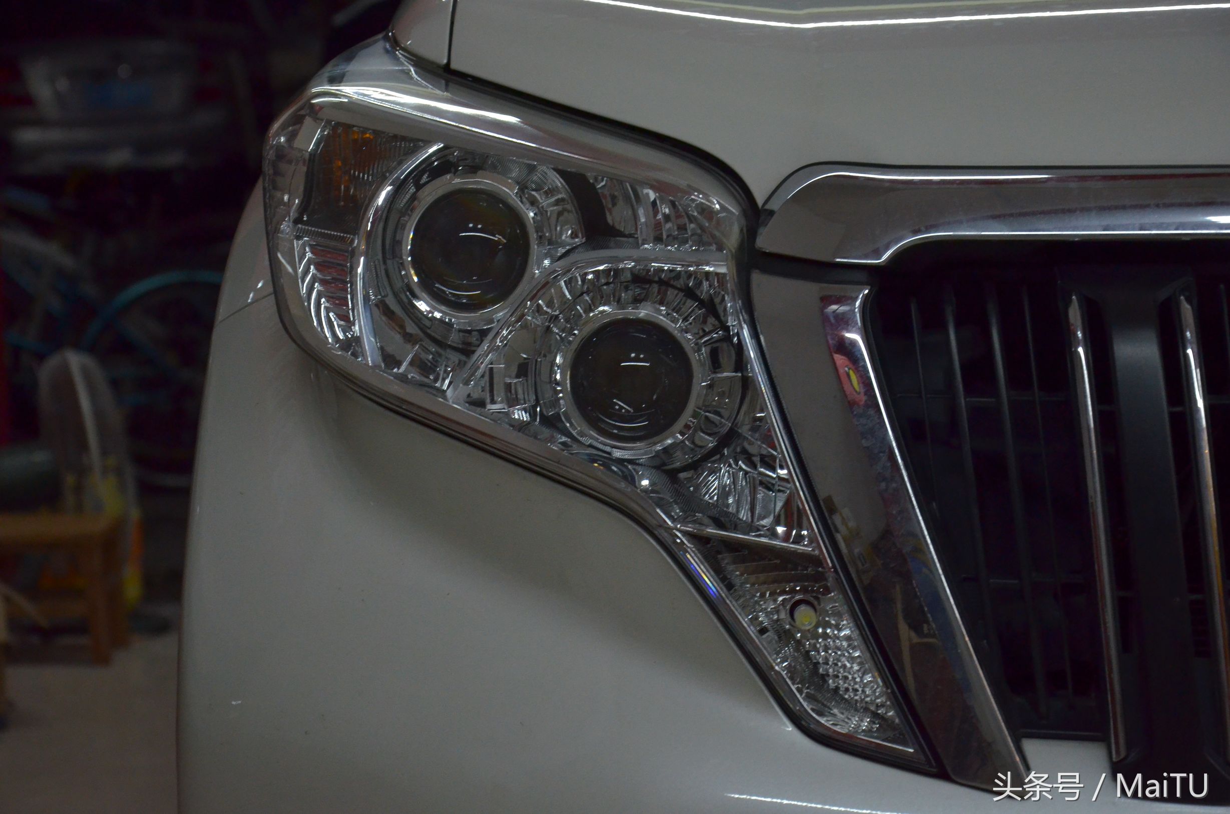 最强的普拉多,普拉多灯光演示