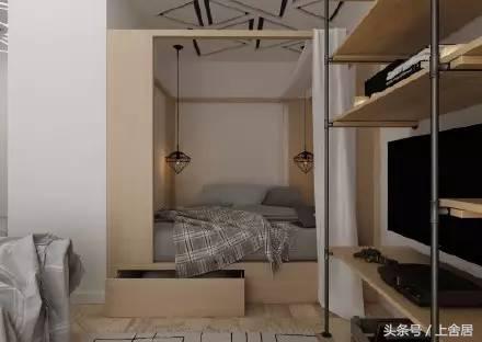 青年公寓现代简约风格,52平米现代简约小公寓