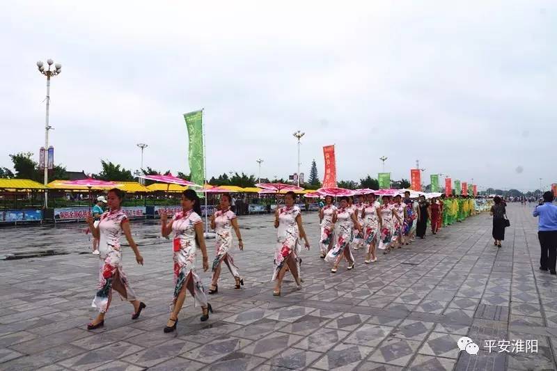 不惧风雨酷暑坚守——淮阳县公安局圆满完成荷花节启动仪式安全保卫工作