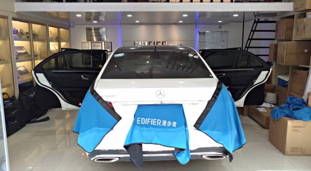 奔驰e级音响哪里有改装店,奔驰e级改装倒模音响