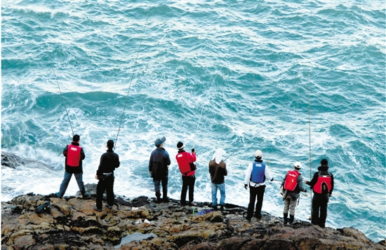 渔山列岛夜景亚洲第一钓场,亚洲第一海钓场象山渔山列岛