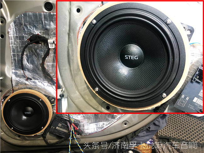 时光荏苒，不负青春，不负音｜别错过济南孚卡悦听这台奥迪A6L的汽车音响改装｜德国海螺三分频的魅力