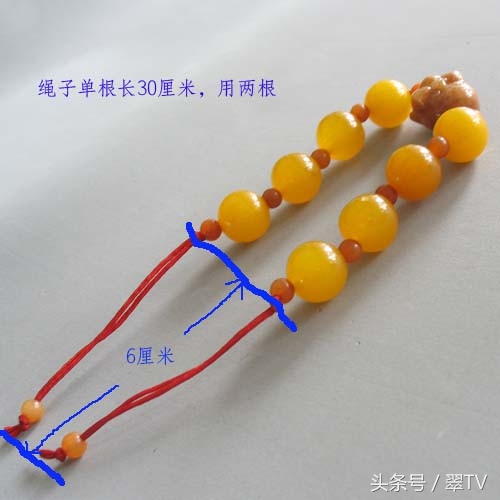 翡翠绑绳教程全部,单线绑翡翠方法