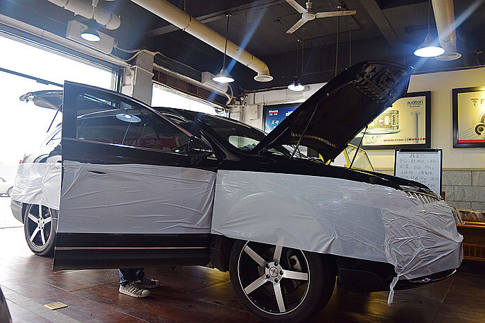 林肯MKT音响改装升级完美打造欧迪臣系统