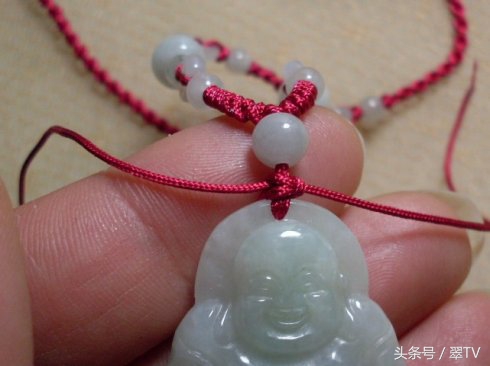 翡翠绑绳教程全部,单线绑翡翠方法