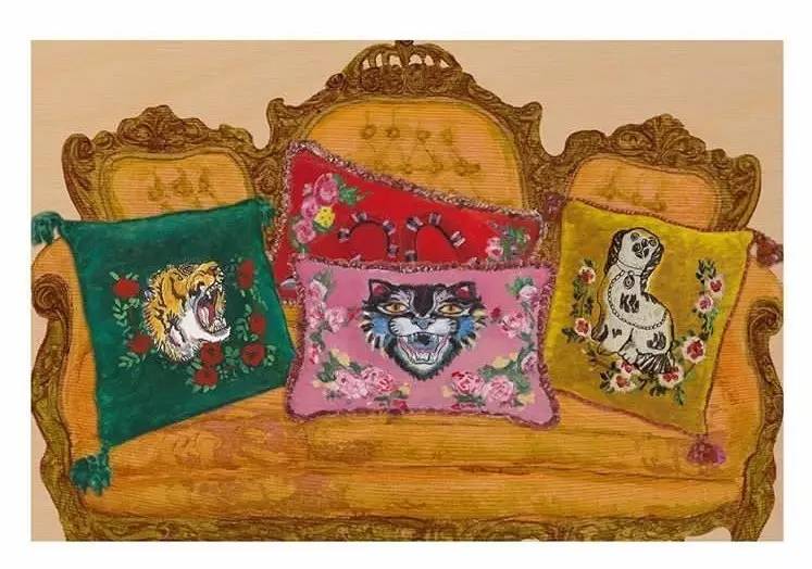 gucci需要大一码吗,gucci包插画