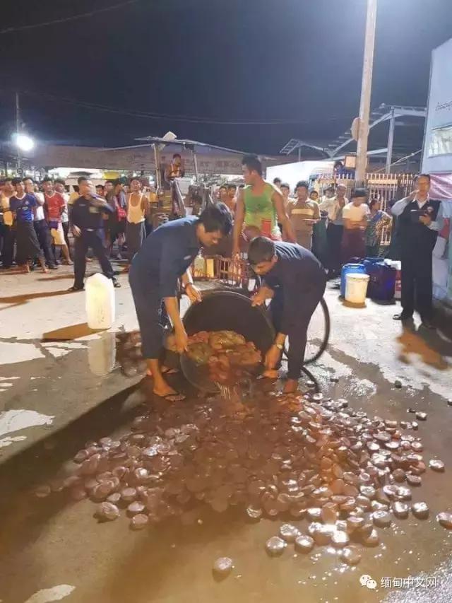 缅甸查获了含有福尔马林的豆制品