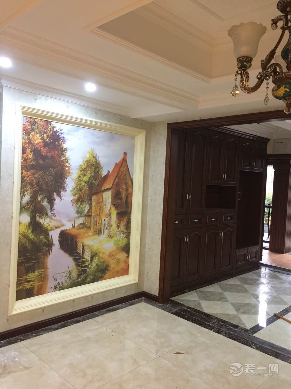 重庆梧桐郡300平美式混搭风格，装修实景效果图展示，造价38万，你来看看怎么样