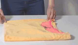 最全叠衣服方法收藏这一篇就够了,10种正确叠衣服技巧教程
