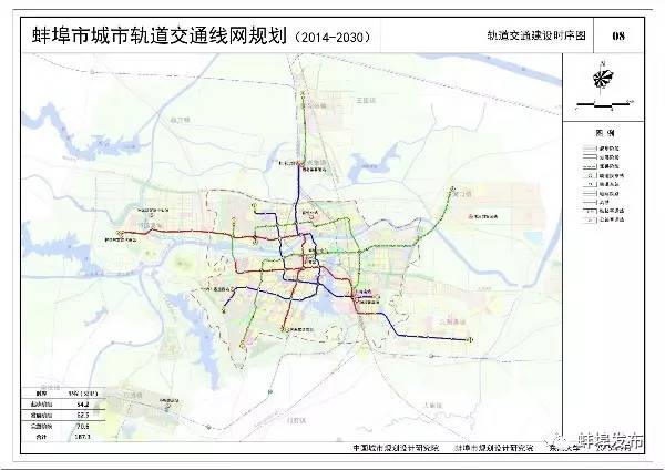 速看！大蚌埠最新轨道线网规划曝光，到2030年建成……