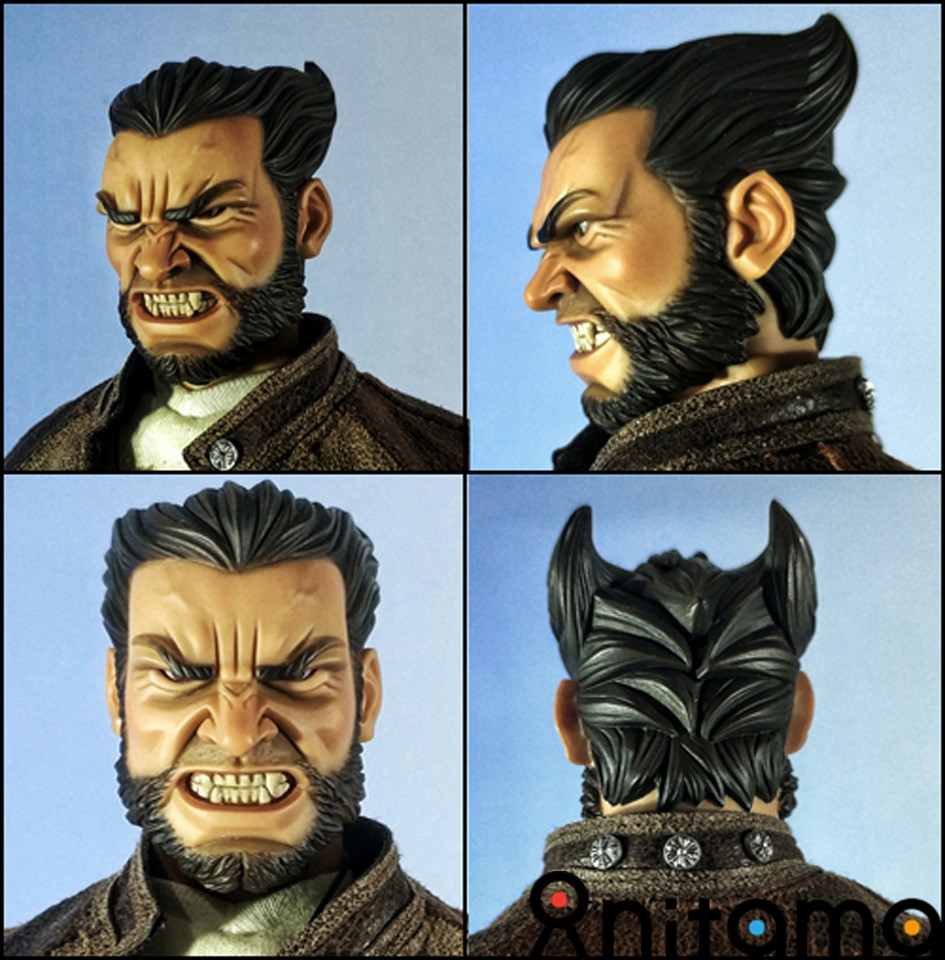 黑道金刚狼-黑帮王国1/6方块5幽灵狼套装测评