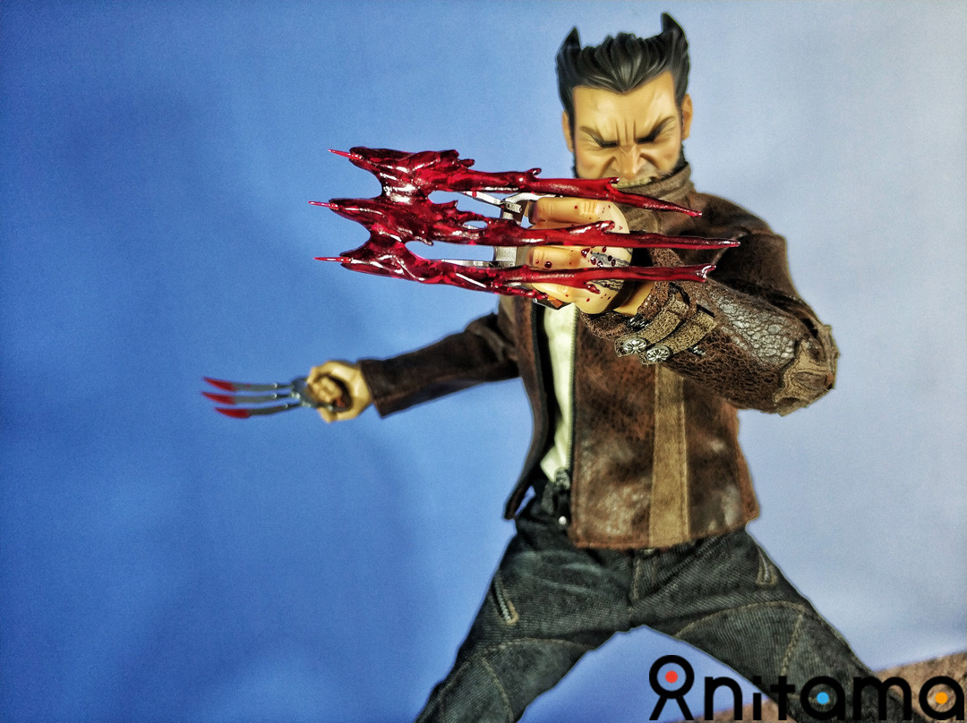 黑道金刚狼-黑帮王国1/6方块5幽灵狼套装测评