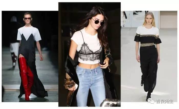 小众高级感白tee,白tee的30多种时髦穿搭