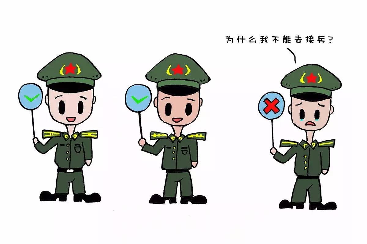 军队廉洁的漫画,部队清正廉洁漫画