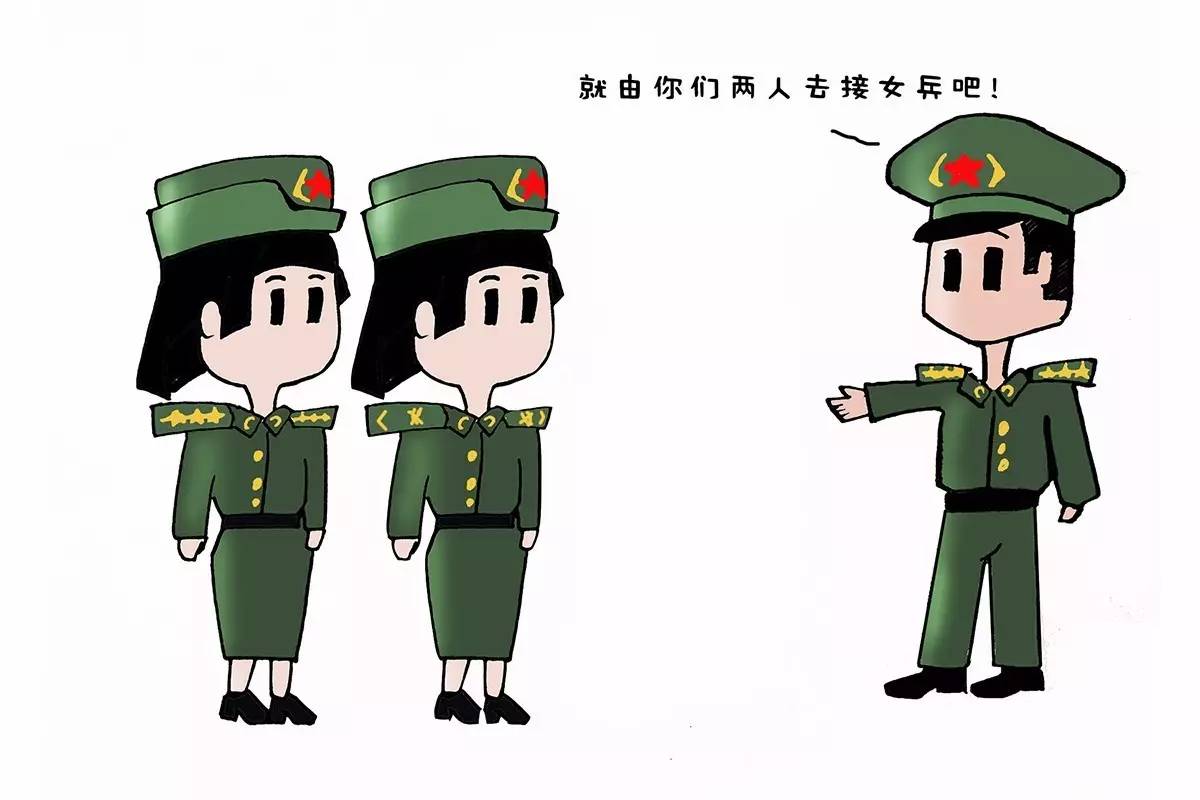 军队廉洁的漫画,部队清正廉洁漫画